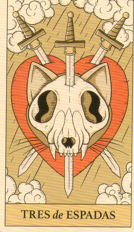 Tres de Espadas